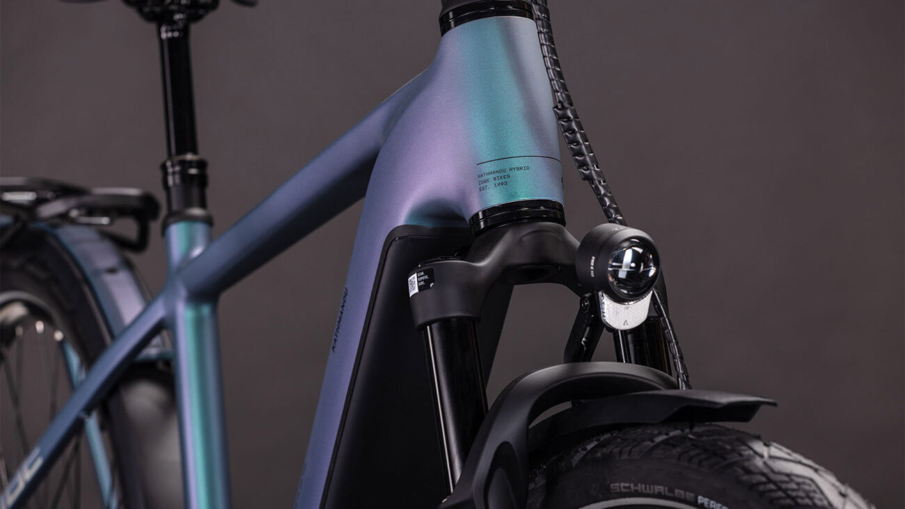 Cube Kathmandu Hybrid EXC 800 smaragdgrey´n´prism