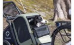 Hamax Pluto M Hundeanhänger mit Deichsel und Buggyrad – Bild 3