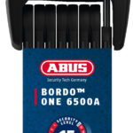 Abus Bordo SmartX 6500A/110 SH Faltschloss inkl. Halterung
