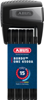 Abus Bordo SmartX 6500A/110 SH Faltschloss inkl. Halterung