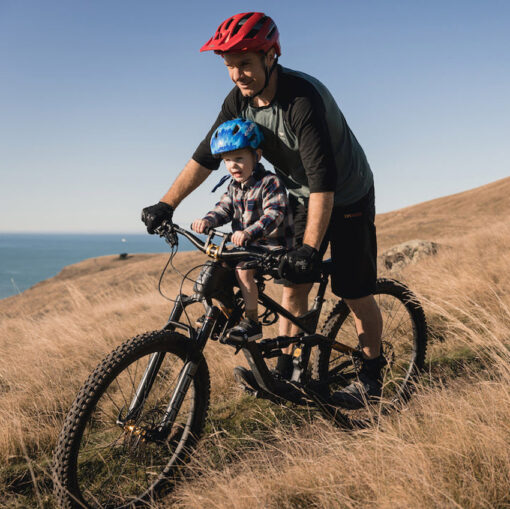 Kids Ride Shotgun MTB 2.0 Front Kindersitz + Lenker Set
