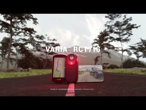 Garmin Varia RCT716 Akku Rücklicht mit Radar + Kamera StVZO