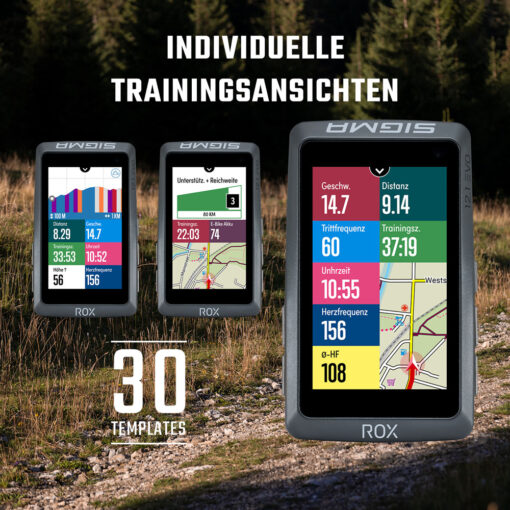 SIGMA ROX 12.1 EVO Sensor Set - GPS-Fahrrad Navigationssystem